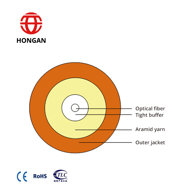 Single Fiber Rotundity Cable GJFJH