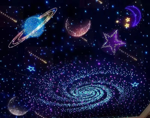 星空顶光纤
